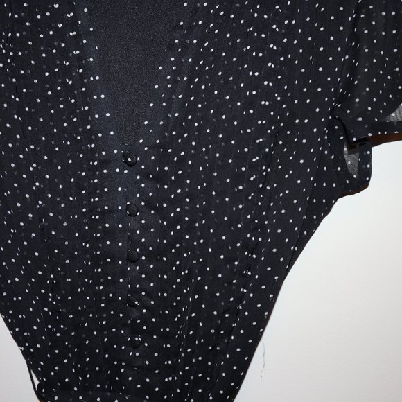 Polka dot black and white Dress - Picture 2 of 3